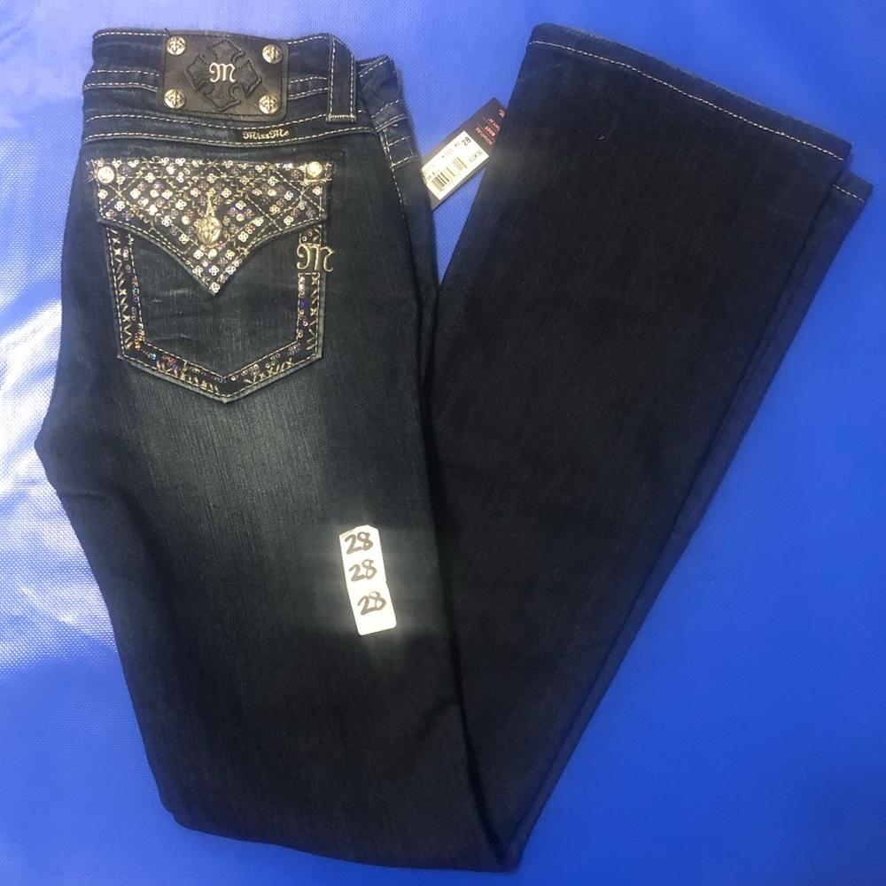 NWT Miss Me Jeans size 28 Boot cut